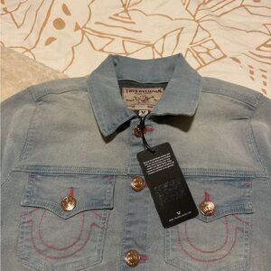 True Religion Light Wash Denim jacket